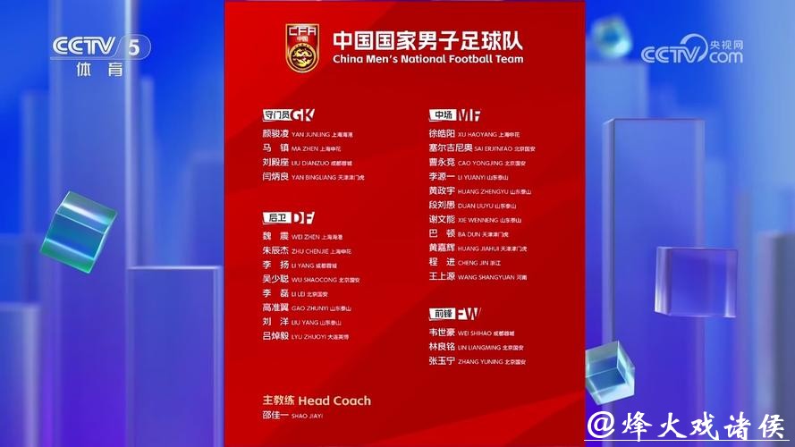 国足新年首期集训名单公布 多位新人入选